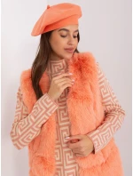 Czapka AT CZ model 18969944 brzoskwiniowy - FPrice Czapka AT CZ model 18969944 brzoskwiniowy - FPrice