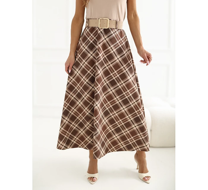 Spódnica IT SD brązowy model 22084280 - FPrice Spódnica IT SD brązowy model 22084280 - FPrice