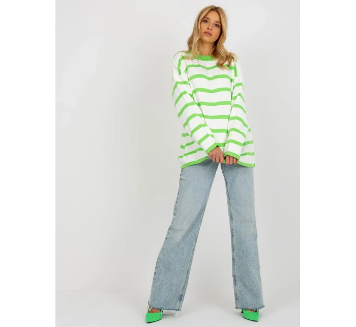 Dámský svetr LC SW 2212 .97P světle zelená - FPrice