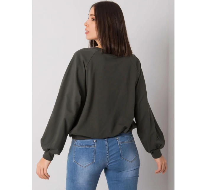 Mikina RV BL 7270.20 tmavá khaki