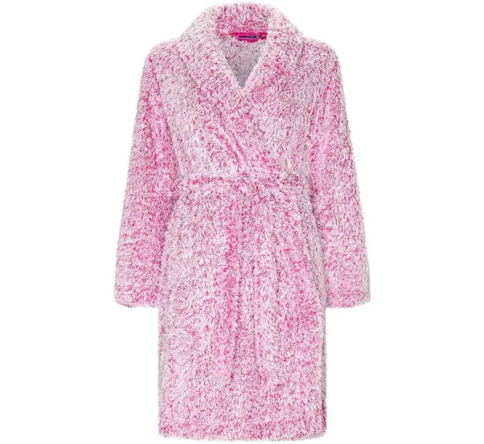 Dámský župan 71232-404 malinovo bílý - Rebelle