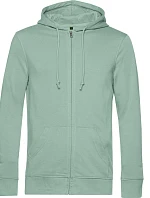 B&C Inspire Zipped Hood_° Pánská mikina s kapucí 01.U35B sage