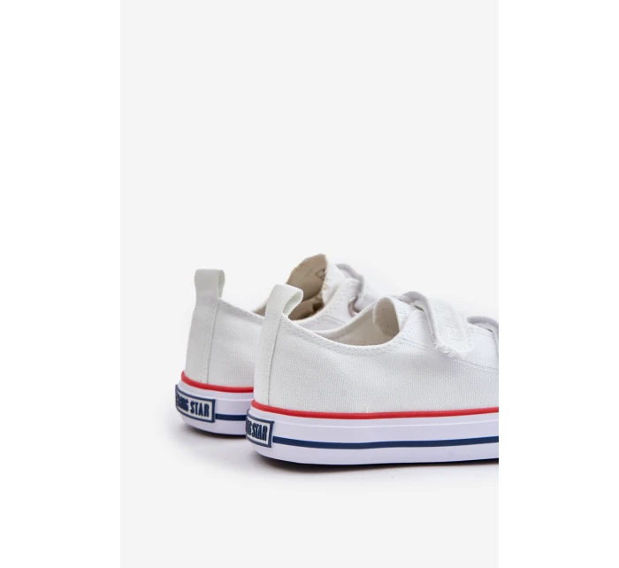 Dětské Tenisky Na Suchý Zipper Big Star model 21676386 Bílé - Big Star Shoes