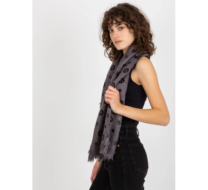 Šátek AT CH  tmavě šedý model 17967020 - FPrice