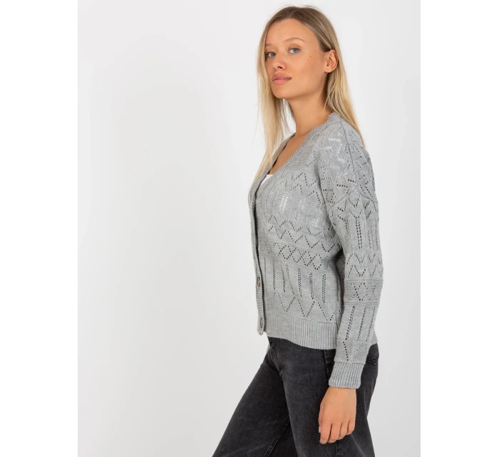 Dámský svetr LC SW 8022 šedý