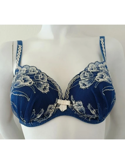 Dámská podprsenka 20115 Chiara 40517 modrá - Selmark Dámská podprsenka 20115 Chiara 40517 modrá - Selmark