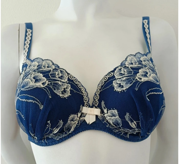 Dámská podprsenka 20115 Chiara 40517 modrá - Selmark Dámská podprsenka 20115 Chiara 40517 modrá - Selmark