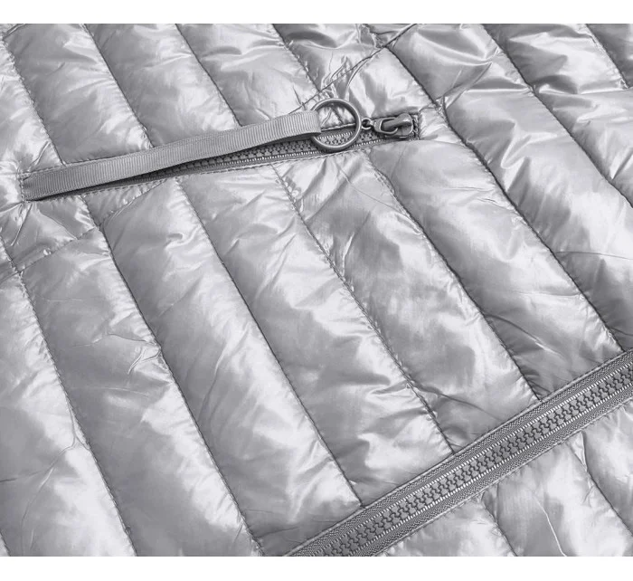 Oboustranná šedá dámská bunda model 17214400 - CANADA Mountain Oboustranná šedá dámská bunda model 17214400 - CANADA Mountain