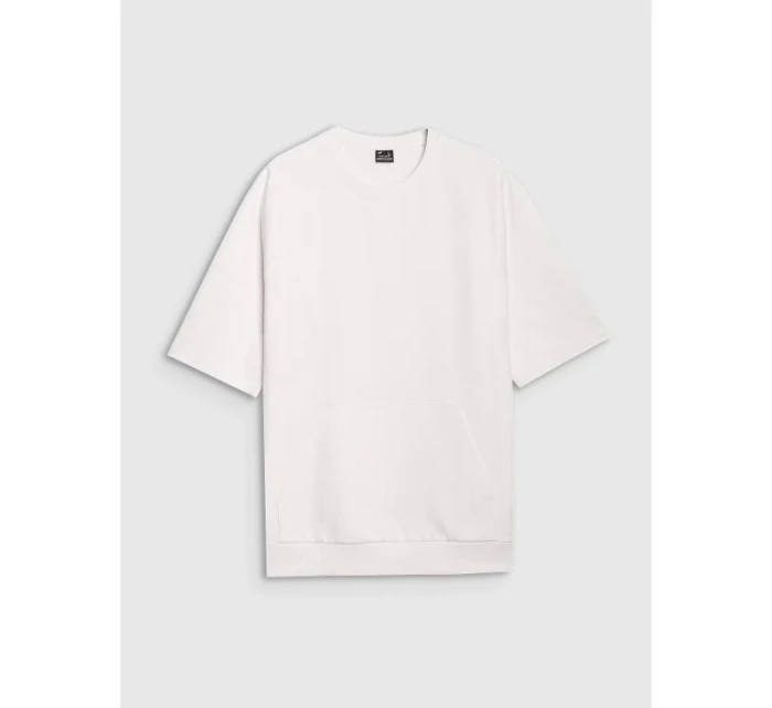 Pánská mikina bez kapuce s krátkým rukávem model 21436669 - 4F Pánská mikina bez kapuce s krátkým rukávem model 21436669 - 4F