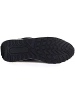 Pánské kožené sportovní polobotky černé Mcrthur MA254