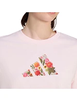 Dámské tričko adidas Floral Regular Graphic, světle růžové, KT2765 Dámské tričko adidas Floral Regular Graphic, světle růžové, KT2765