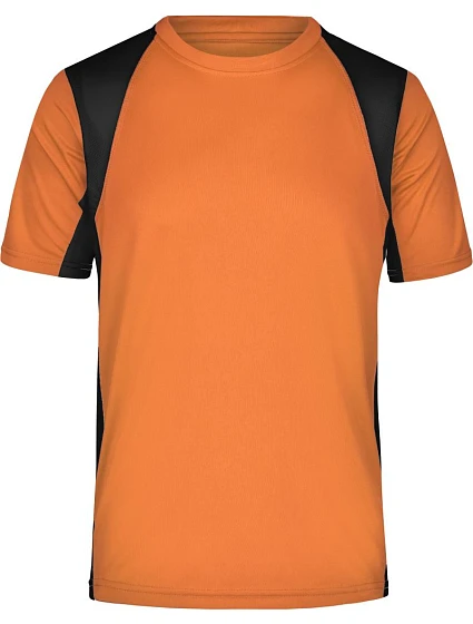 Daiber JN 306 Pánské běžecké tričko 02.0306 orange/black