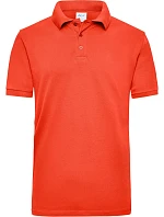 JN 801 Pánské pracovní piqué polo z těžké bavlny model 22490519 spicy orange - Daiber JN 801 Pánské pracovní piqué polo z těžké bavlny model 22490519 spicy orange - Daiber