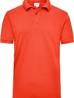 Daiber JN 801 Pánské pracovní piqué polo z těžké bavlny 02.0801 spicy orange