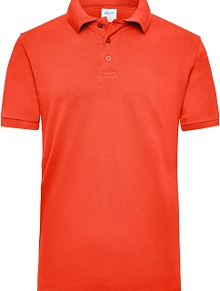JN 801 Pánské pracovní piqué polo z těžké bavlny model 22490519 spicy orange - Daiber
