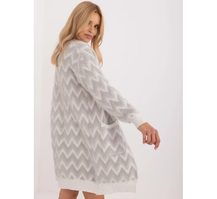 Kardigan AT SW  szary model 20463637 - FPrice