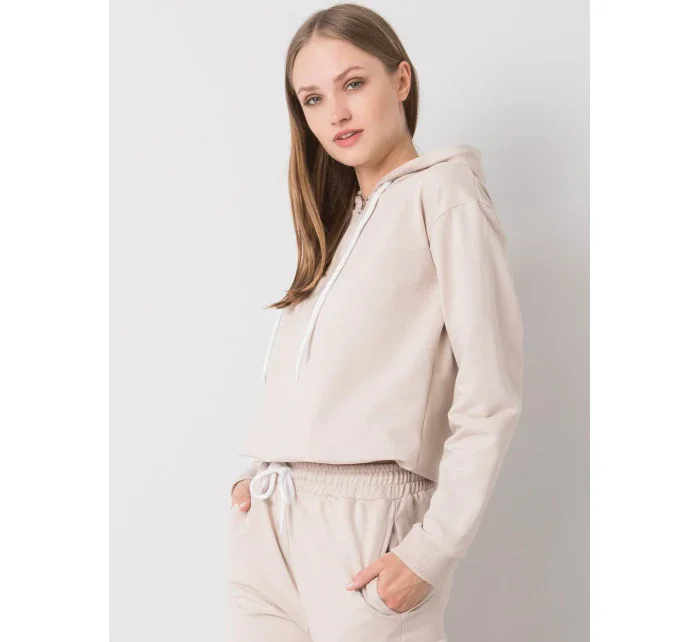 Halenka D10043O02713A světle béžová Halenka D10043O02713A světle béžová