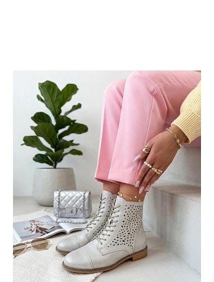 Ažurové boty model 226589 Solea