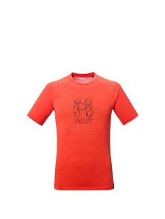Pánské tričko MILLET Cimaï Natural Ts Ss M červené
