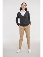 Russell Athletic 715F Dámský pletený cardigan s výstřihem do V 11.715F black Russell Athletic 715F Dámský pletený cardigan s výstřihem do V 11.715F black