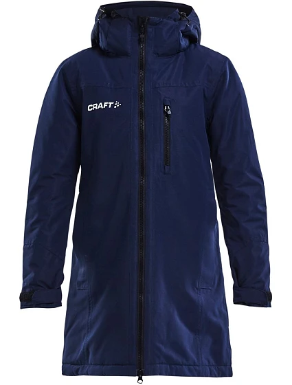 Craft Teamwear Parka Jacket Jr Dětská zateplená parka 82.5993 navy Craft Teamwear Parka Jacket Jr Dětská zateplená parka 82.5993 navy