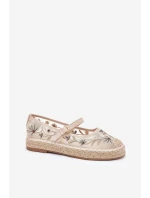 espadrilky s na platformě béžové model 21700053 - Boto espadrilky s na platformě béžové model 21700053 - Boto