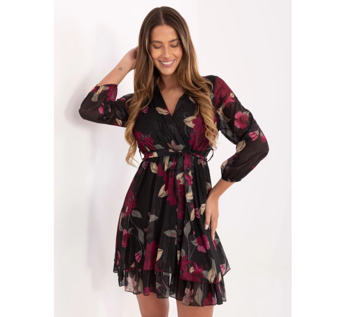 Sukienka IT SK model 21488851 czarny - FPrice Sukienka IT SK model 21488851 czarny - FPrice