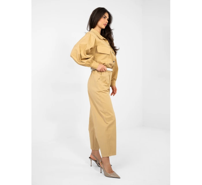 Spodnie IT SP model 21946607 camelowy - FPrice