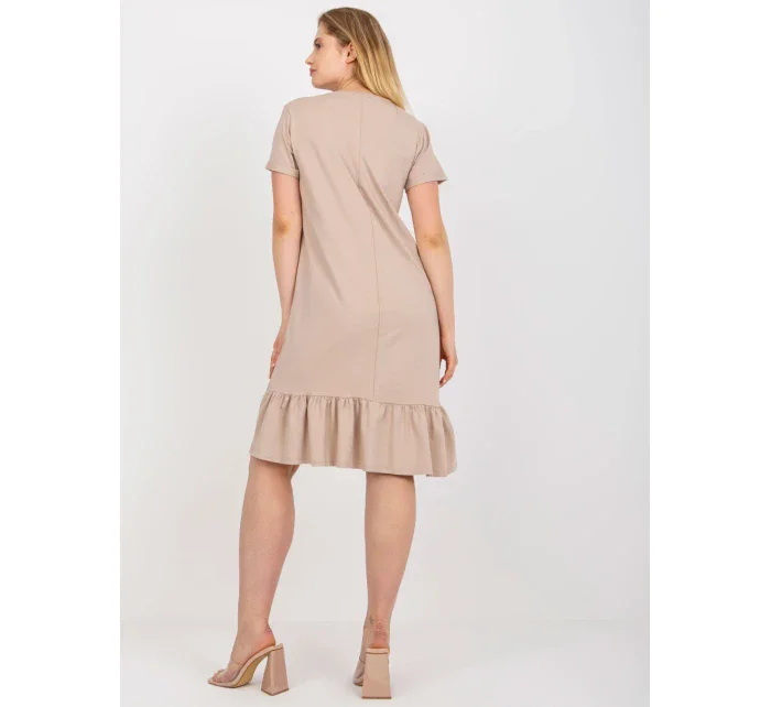Šaty RV SK 7912.10P béžová Šaty RV SK 7912.10P béžová