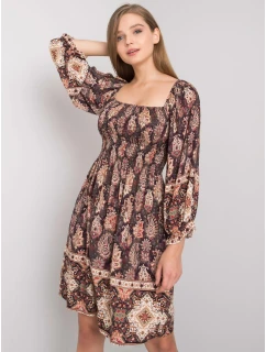 TW SK BI H3748 šaty.22X tmavě hnědá