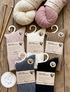 Ponožky WiK Xintao 3140 vzor 13 Merino 35–42