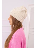 Dámská čepice Elora K336 ecru Dámská čepice Elora K336 ecru
