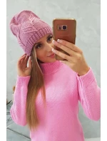 Majka dámská čepice K376 tmavě růžová Majka dámská čepice K376 tmavě růžová