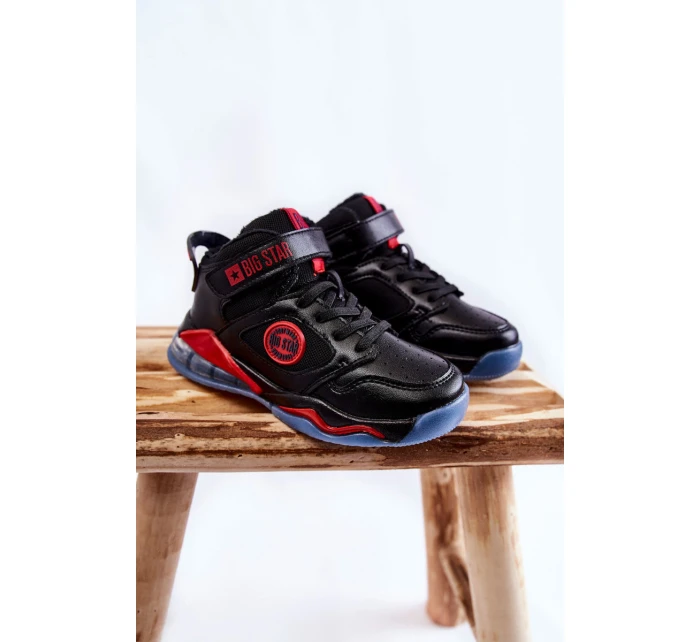 Dětské zateplené sportovní boty Big Star KK374095 Černá Dětské zateplené sportovní boty Big Star KK374095 Černá