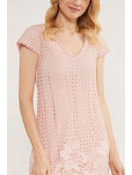 Šaty šaty s střihem Světle růžové model 18678209 - Monnari