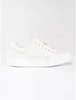 Módní tenisky bílé dámské platforma Módní tenisky bílé dámské platforma