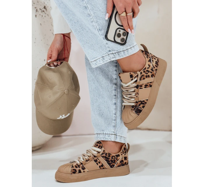 Dámské sportovní tenisky SNEAKI s leopardím potiskem FashionStreet ZY0821 Dámské sportovní tenisky SNEAKI s leopardím potiskem FashionStreet ZY0821