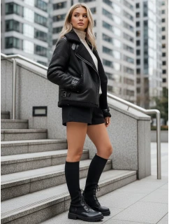 Dámské ponožkové boty černé Dstreet ZY1014