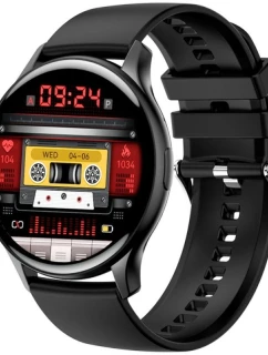 Chytré hodinky RUBICON RNCF11 Black SMARUB240