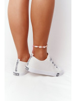 Women's Sneakers With Drawstring BIG STAR White