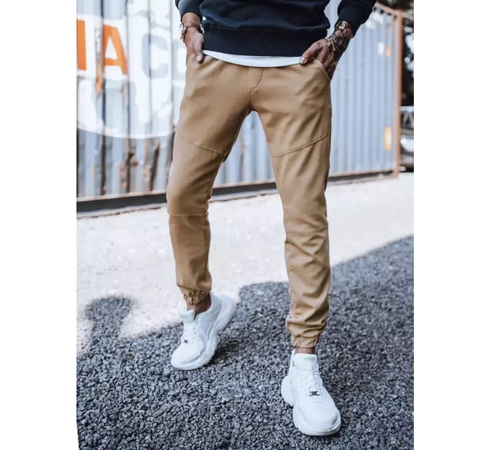 FashionStreet pánské velbloudí kalhoty jogger UX3304
