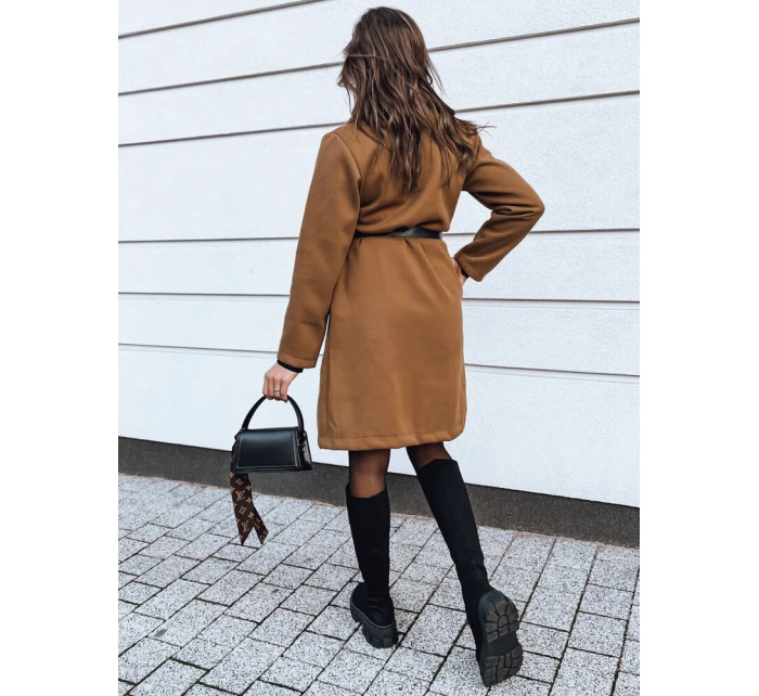 CELESTIA dámský velbloudí kabát FashionStreet NY0641 CELESTIA dámský velbloudí kabát FashionStreet NY0641