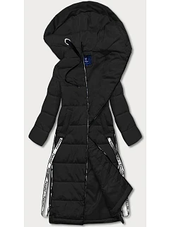 DŁUGA KURTKA PUCHOWA DAMSKA CZARNA model 21245101 - Ann Gissy