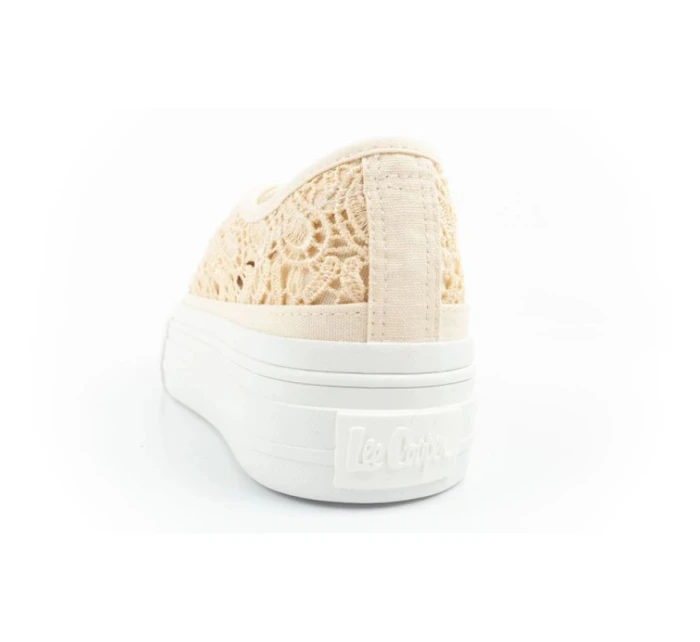 Lee Cooper dámská sportovní obuv šněrovací tenisky ažurové platformy dámské Lee Cooper dámská sportovní obuv šněrovací tenisky ažurové platformy dámské