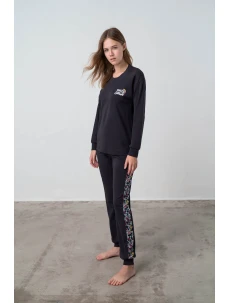 Vamp - Dvoudílné dámské pyžamo - Gwen 17462 - Vamp