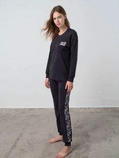 Vamp - Dvoudílné dámské pyžamo - Gwen 17462 - Vamp