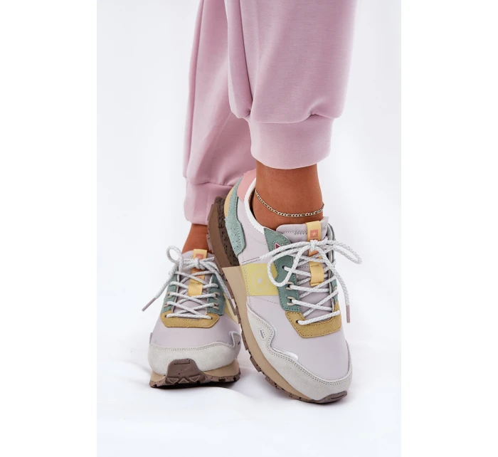 Dámské Semišové Sneakersy Big Star HIPOLY SYSTEM model 21690825 - Big Star Shoes Dámské Semišové Sneakersy Big Star HIPOLY SYSTEM model 21690825 - Big Star Shoes