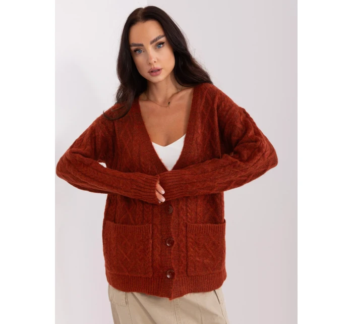 Jumper AT SW 2358.31 tmavě oranžová