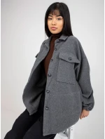 Košile DN KS 4005.99P tmavě šedá