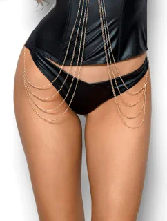 Svůdná tanga model 17682929 černá - Axami